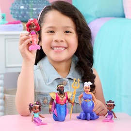 Ariel Jr Royal Family Figure Set, Kids Toys for Ages 3 Up, Gifts and Presents