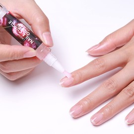 Lagunamoon Cuticle Oil Pen for Nail Care, 5ml Nail Oil Pen with Natural Ingredients to Moisturize and Nourish Dry Nails and Cuticles, Cuticle Oil to Prevent Nail Cracking and Hangnails, Cherry