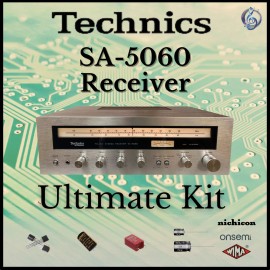 Technics SA-5060 Receiver Ultimate Upgrade Kit Genuine Parts Restoration
