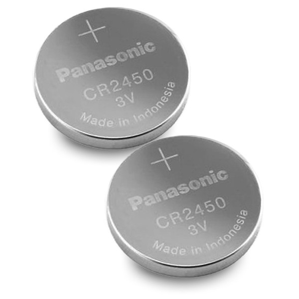 Panasonic Cr2450-10 CR2450 CR 2450 Lithium 3V Battery, 0.5" Height, 0.1" Wide, 0.5" Length, Lithium (Pack of 10)