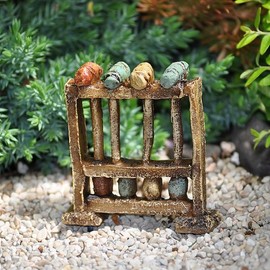 Miniature Fairy Garden Vintage Croquet Set