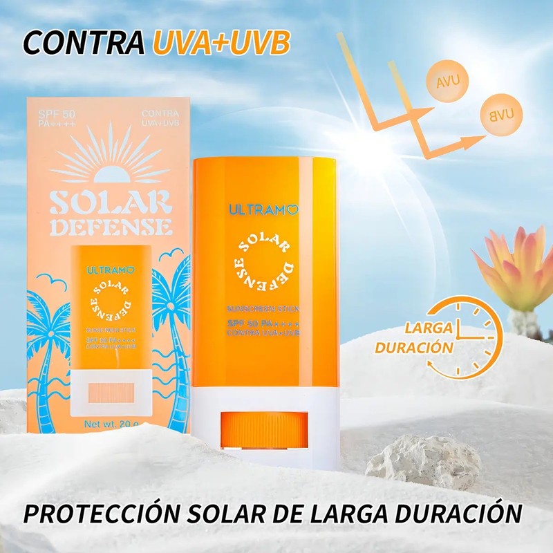 Protector Solar En Barra Ultramo Solar Defense Spf50 20g