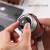Manual Hand Coffee Grinder with Ceramic Burr Mill Adjustable Grind