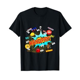 Cool Retro Pop Art Lucky Gambling Casino Games Slots Handpay T-Shirt