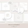 mintkind® Guest Book Wedding Sage - Wedding Book, 84 Pages