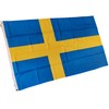 NWFlags Sweden Flag 5ft x 3ft 75d Premium Polyester Suitable