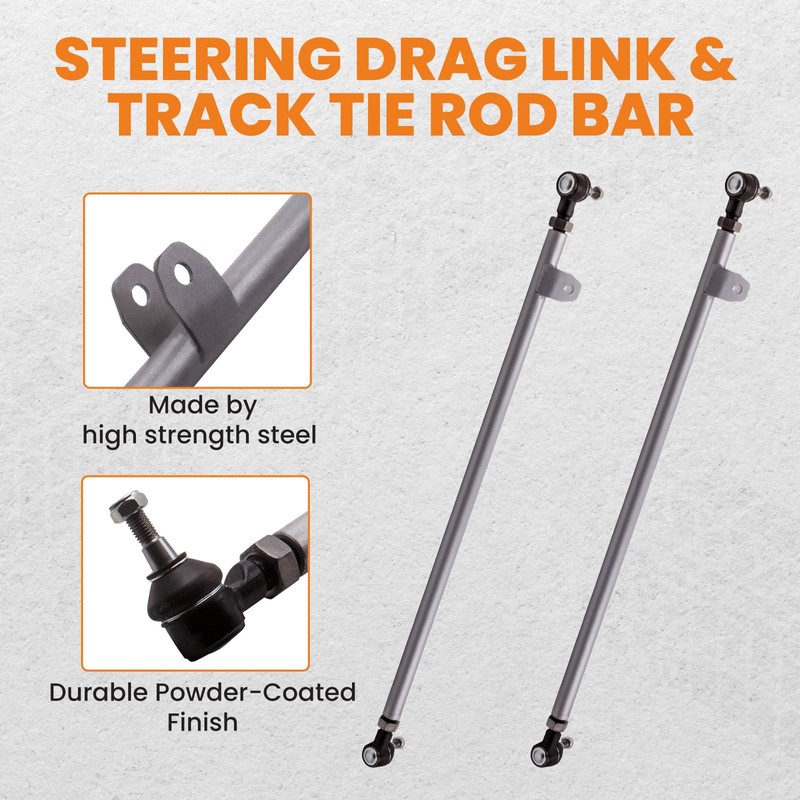 maXpeedingrods Steering Drag Link & Track Tie Rod Bar 2
