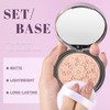 UCANBE Set & Prime Pressed Setting Powder – Lightweight Foundation