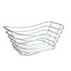 Simplify Wire Towel Basket| Dimensions: 12.1" x 7.5" x 5.1"|