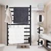 NORTTA Wall Mounted Towel Warmer 10 Bars with Plug-in and