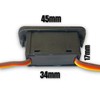 VUNIVERSUM Graupner Premium On/Off On/Off Servo Receiver Switch Cable JR