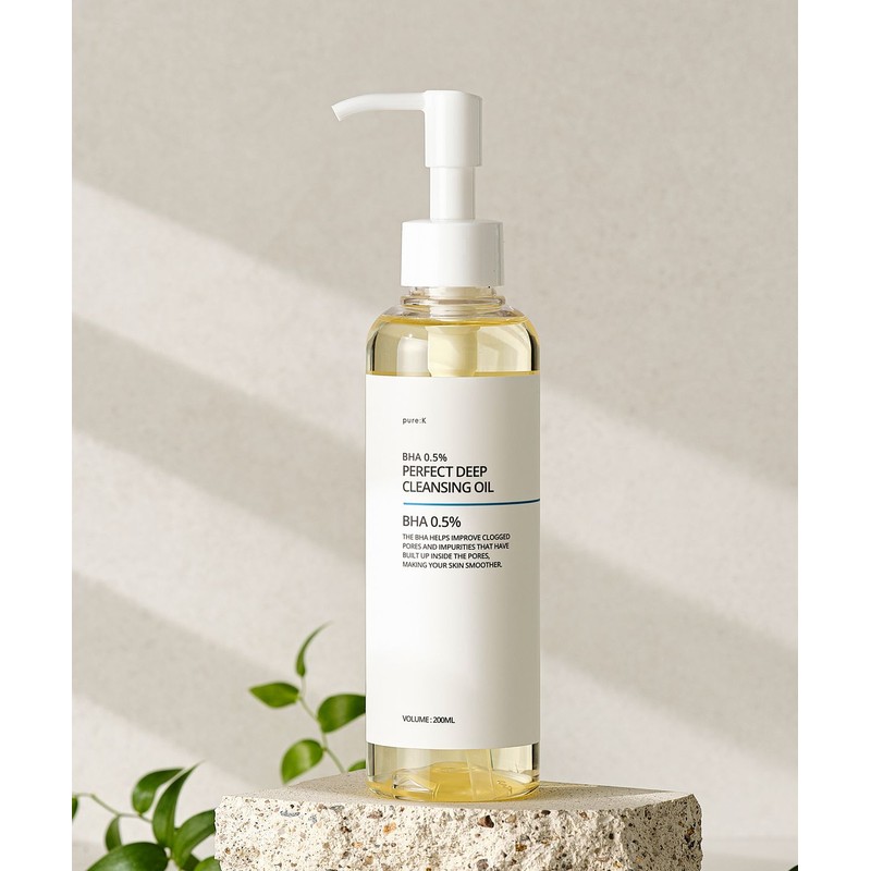 Pure K BHA 0.5% Perfect Deep Cleansing Oil 200ml