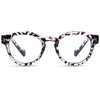 ZESAKER Reading Glasses for Women Men, Retro Round Frame Blue