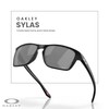 Oakley Sylas OO9448 944803 57MM Matte Black/Prizm Black Rectangular Sunglasses