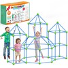 140 PCS Fort Building Kit for Kids Age 4-10, Den