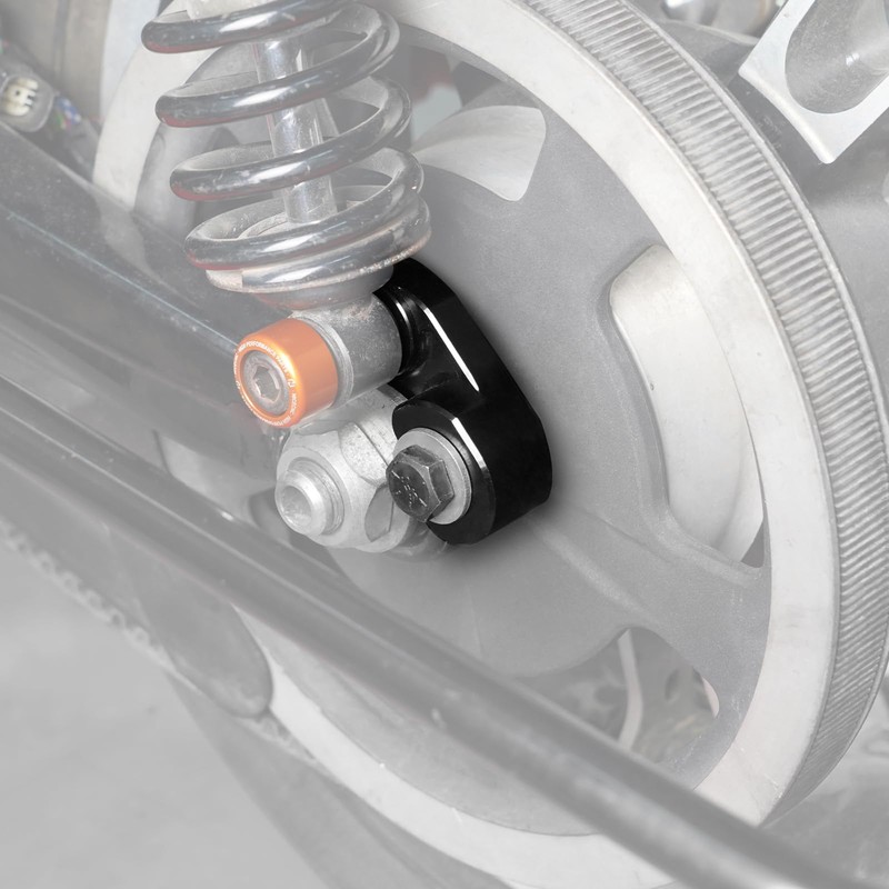 NICECNC Black Rear Suspension Riser 1" Shock Lift Bracket Lift