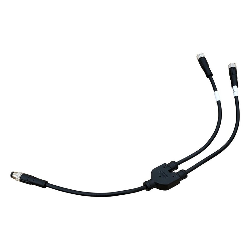 Ultimation Interroll MultiControl Compatible Y-Splitter Cable | M8 Connector with