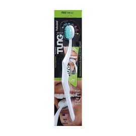 TUNG Tongue Brush with Natural Mini Gel, 1 Piece (Genuine Import)