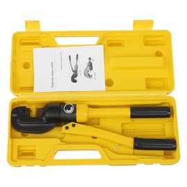 13 Ton Manual Hydraulic Steel Bar Cutter with Toolbox, Heavy Duty Cutting Tool 4-22mm/0.16-0.87in Handheld Rebar Hydraulic Bolt Cutter for Construction, Electricity (13Ton)