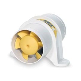 シャフロ インラインブロア 3インチ 12VDC 3.8Amp