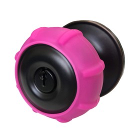 Enjoy Cover - 2 Pack Silicone Door knob Grips Maximum Grip Nonslip Arthritis & Senior Living Aids Grippy Easy Open Fits All Door Knob Universal Size Decorative (Hot Pink)