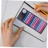 Gatuida 1800pcs Transparent Long Strip Sticky Page Markers Removable Highlighter