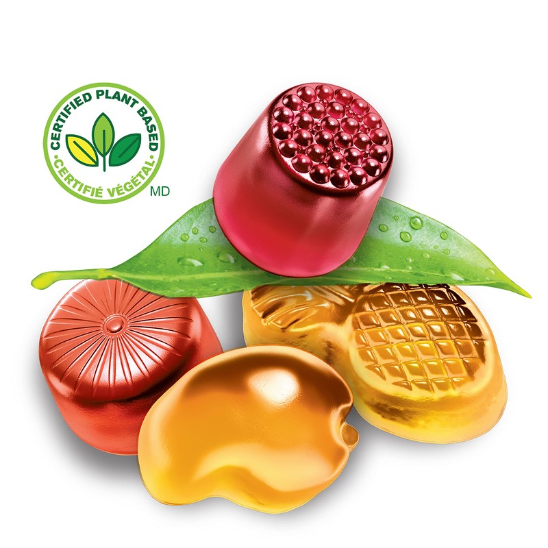 Dare RealFruit Gummies,Tropical Flavour, 350g/12.3oz., Bag, (Imported from Canada)