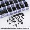 1430 Pcs M2 M3 M4 M5 Bolts and Nuts Set,
