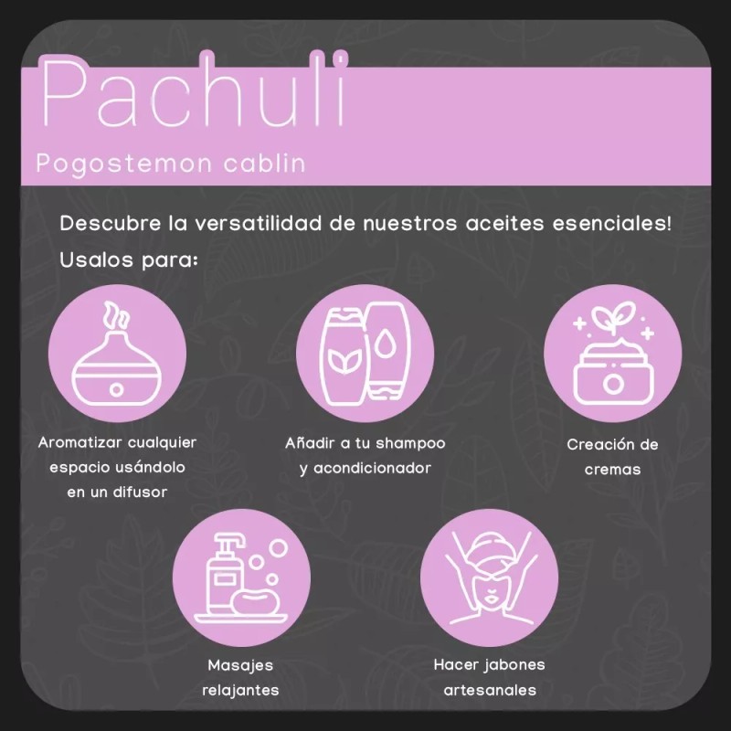 Nate Organic Aceite Esencial Pachuli 100% Puro Nat Importado Nate