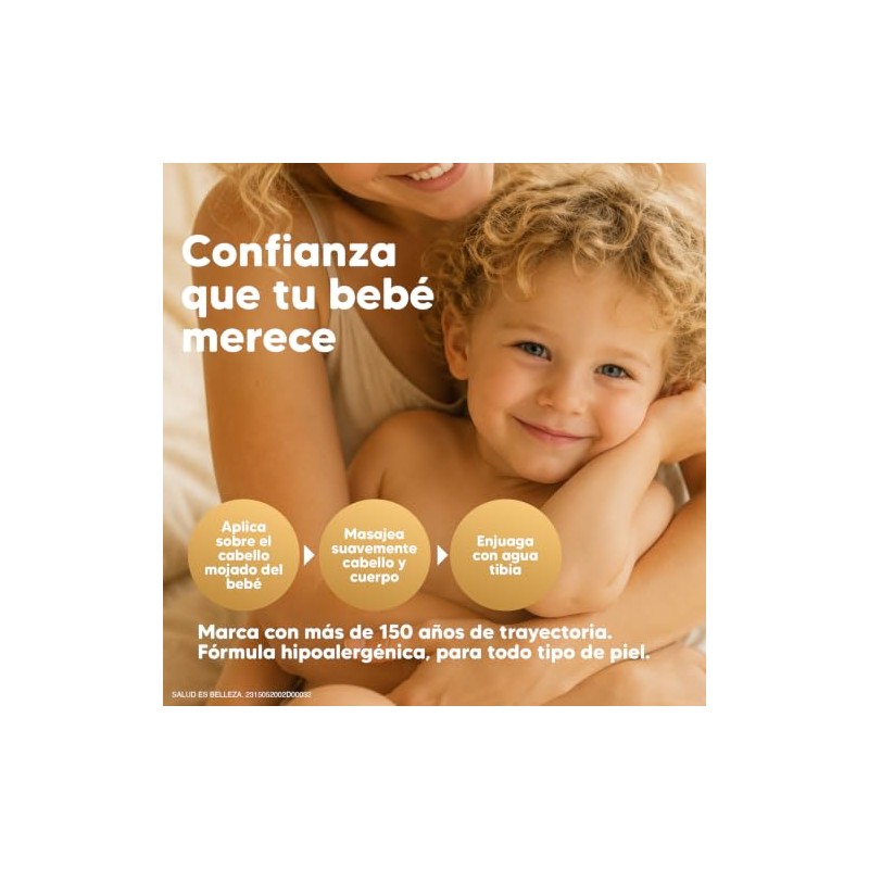 TIO NACHITO SHAMPOO 2 en 1, Cabello y Cuerpo. CUIDA,