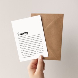 Household Card with Envelope - Household Definition