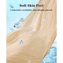 Blueinn Smooth Loose Fitting Anti Chafing Shorts for Under Dresses Women Slip Shorts Seamless Boyshorts Panties nu,M Nude