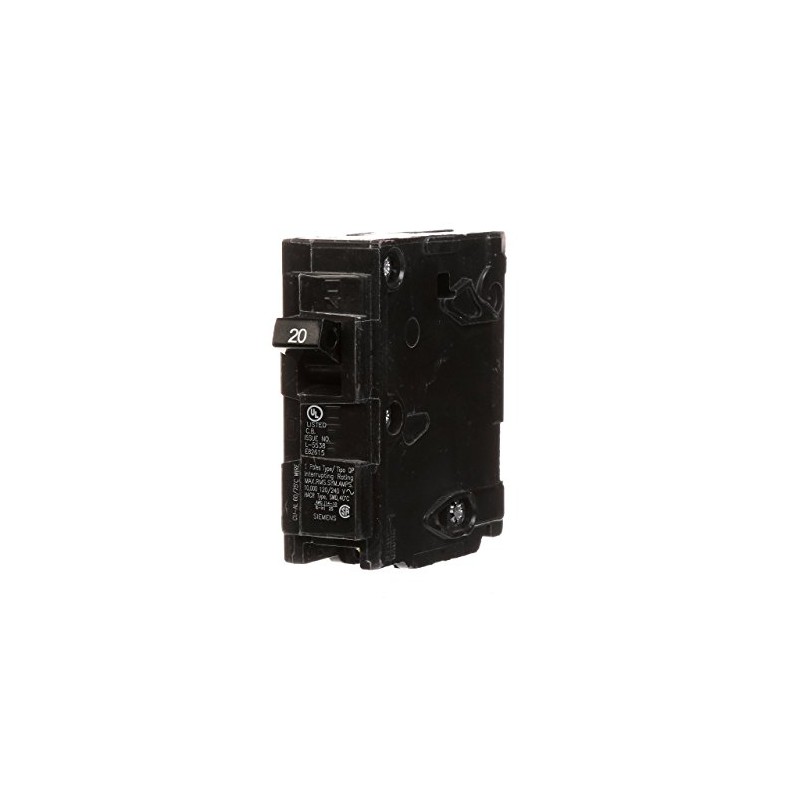Siemens Q120 20-Amp Single Pole Type QP Circuit Breaker