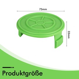 Eyoloty Grass Trimmer Thread Spool Spool Caps 29187 Suitable for Greenworks 40V Grass Trimmer G40LT G40LTK2 G40LTK2x 2101507 2101507UA 2101507UC, Replacement Spool Cover (3 Spool Caps)