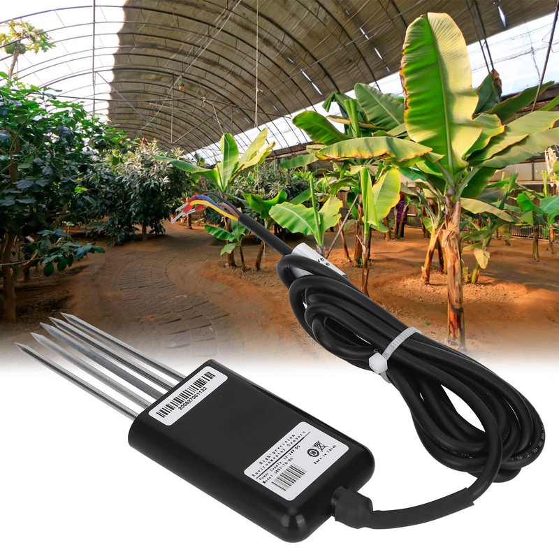 5-Pin PH NPK Temperature and Humidity EC Sensor Conductivity Detector