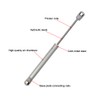 100N Gas Pressure Damper, Hydraulic Gas Spring Gas Lift Furniture