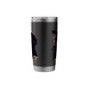 Black Jesus Cross African Christ Religious Stainless Steel Insulated Tumbler