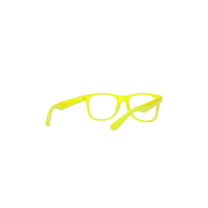 Gravity Shades Classic Buddy Sunglasses, Clear/Yellow