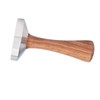 Coffee Tamper Stainless Steel Base Wooden Handle Heavy Duty Coffee