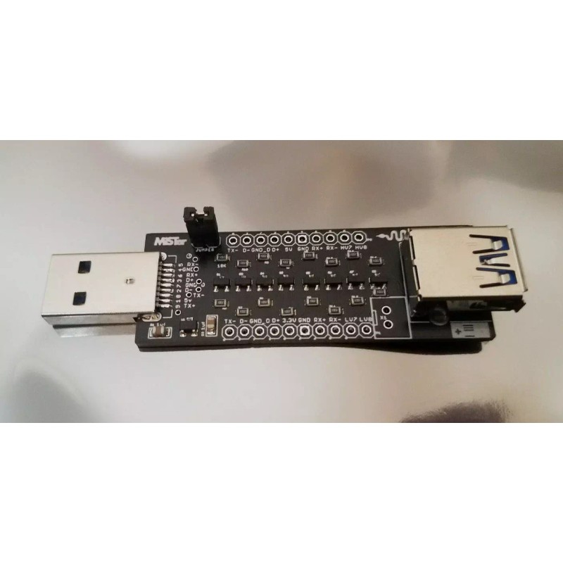 MiSTer FPGA SNAC Board w/ NES, SNES, Atari, and Genesis