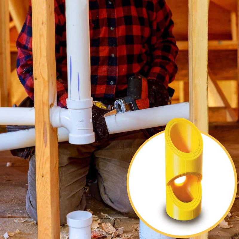 YANINEE 3 Pieces Mitre Box Pipe Insulation Foam for 15mm