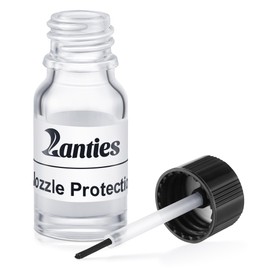 Lanties 8 ml 3D Printer Nozzle Protection Coating for Plastic Repellent Paint, Water Based PTFE Nanosuspension for PLA, PETG, ABS, TPU Materials, Prevent Nozzle Buildup, Enhance Print Quality
