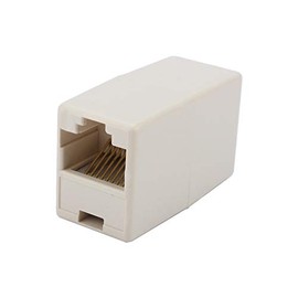 Acoplador RJ45 Hembra a Hembra, Extensor de Cable Ethernet Cat5/Cat5e, Conector de Red LAN, Adaptador de Cable RJ45, Plug and Play para Router, PC, Switch - 1 Unidad