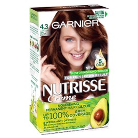 Garnier Nutrisse Permanent Hair Colour 4,3 Cappucino