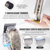 Hair Clipper for Men Set Cordless Electric Hair Clipper T-Shaped