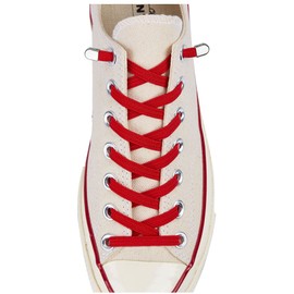 No Tie Elastic Shoe Laces-Elastic Shoelaces for Adults and Kids-Elastic No Tie Shoelaces, Number 020-red, X-Large