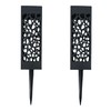 AZ-FRONT Grave Flower Stand, Plastic, Earth Stab, Set of 2