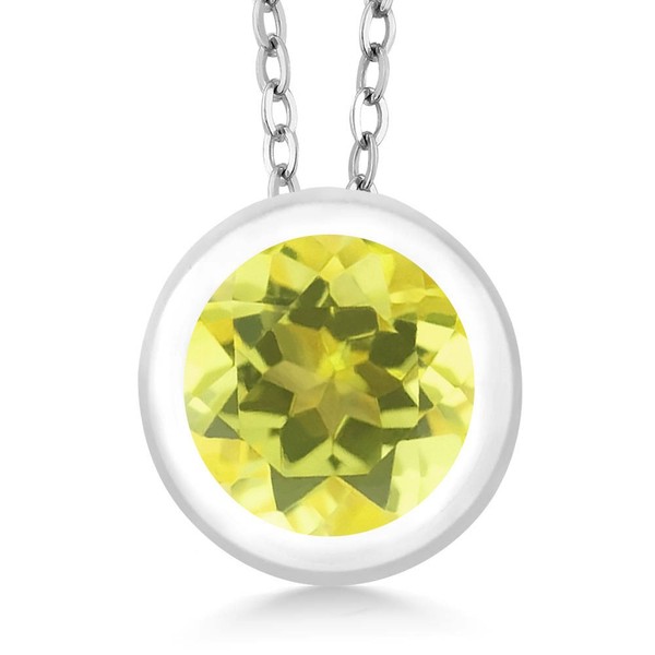 Gem Stone King 925 Sterling Silver 6MM Round Gemstone Birthstone