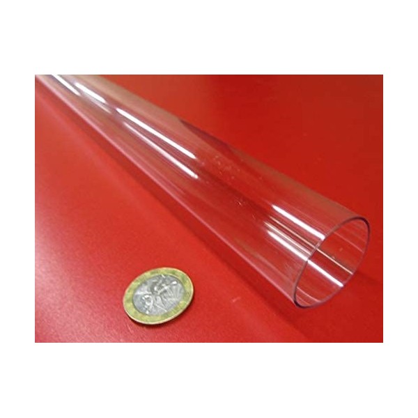 Tenite CAB Butyrate Round Tube 1.25" (1-1/4") OD x 1.187"