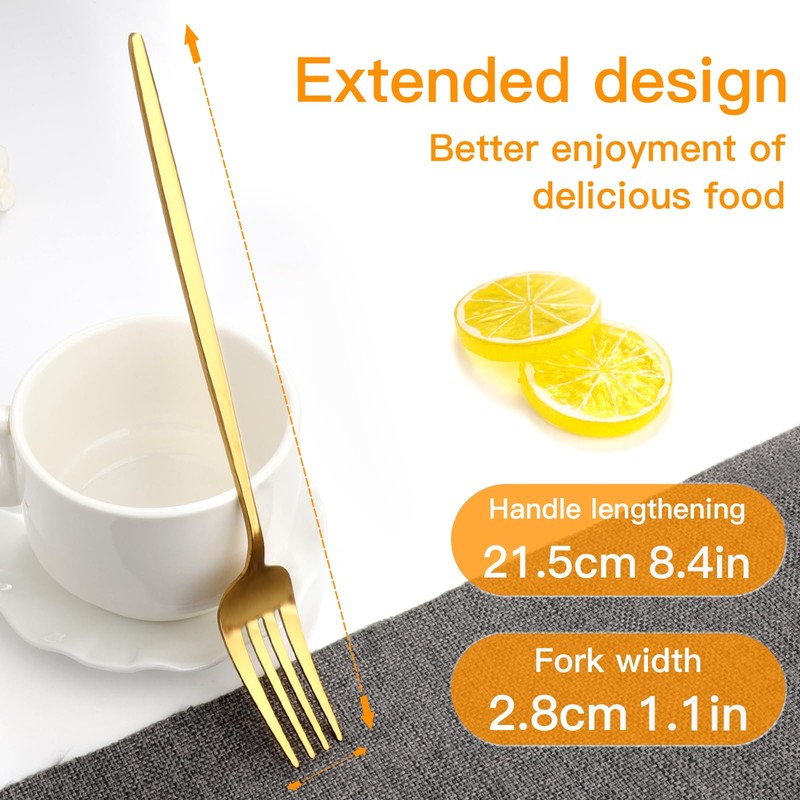 SDMAX 12x Premium Stainless Steel Fork Set for Home and